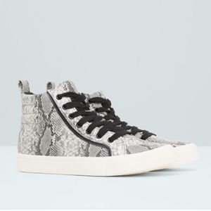 Mango Snake Effect Sneakers
